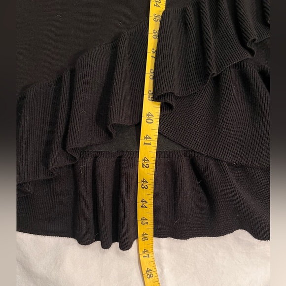 Sexy formfitting Calvin Klein black dress size large - Picture 12 of 12